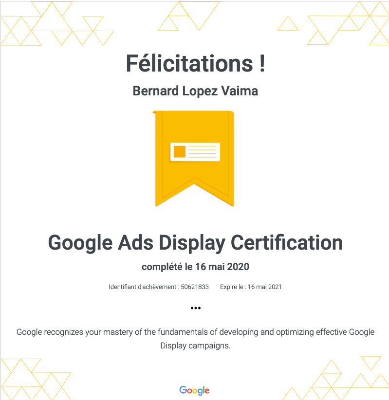 google ads certification