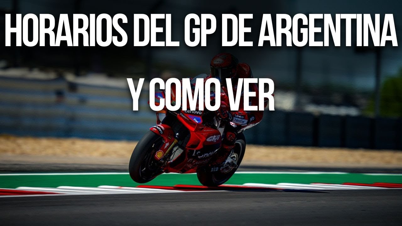 A Que Hora Es La Carrera De Moto Gp