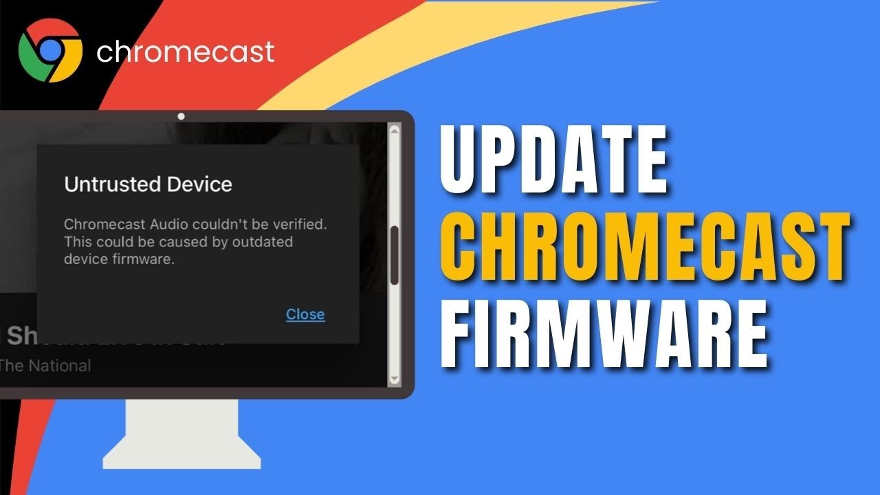 Actualizar Firmware Chromecast