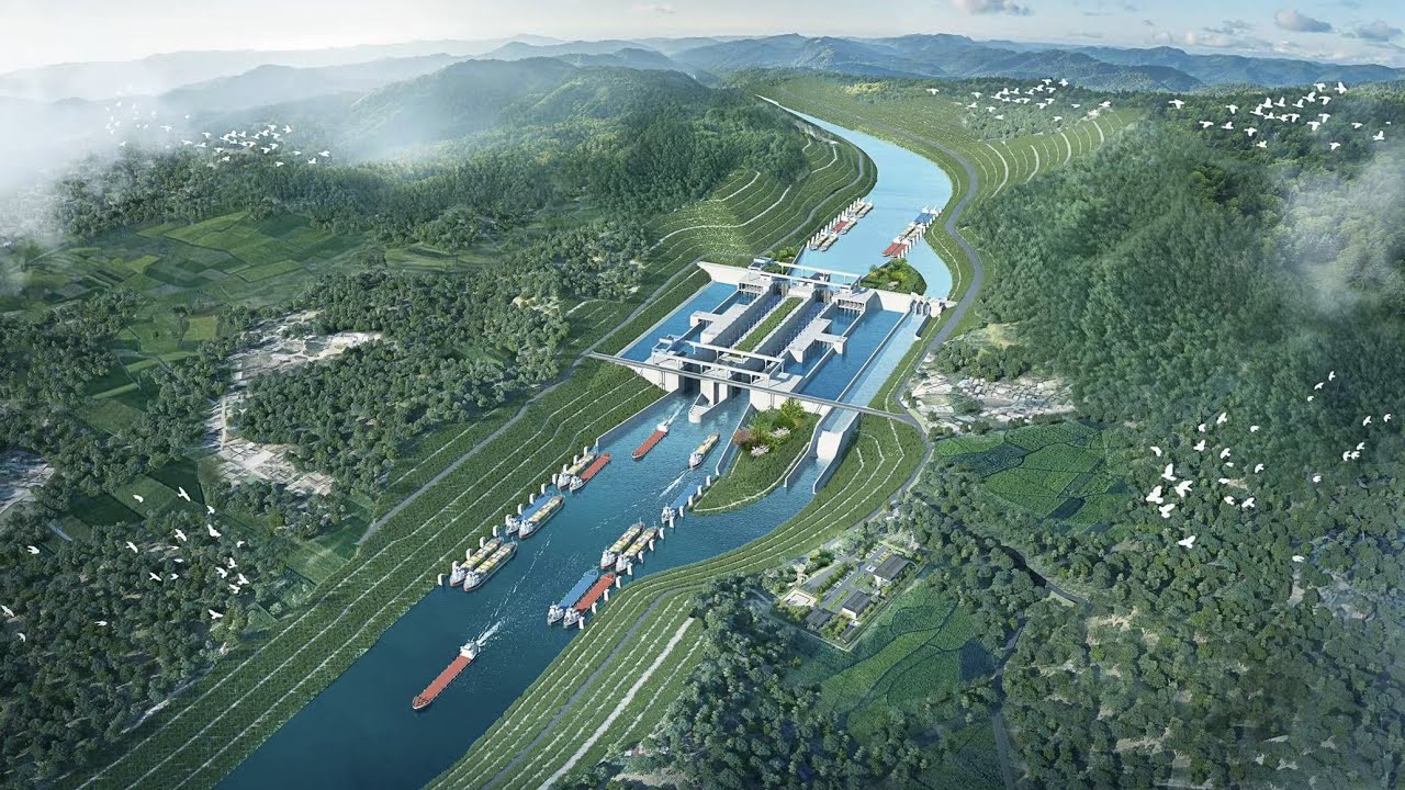 Canal De Pinglu China