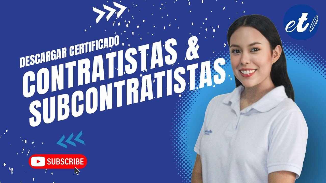Certificado Subcontratista Aeat