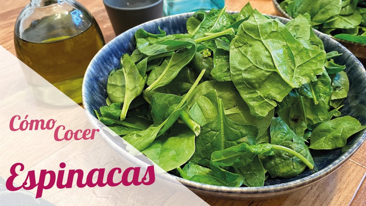 Cocinar Espinacas Frescas