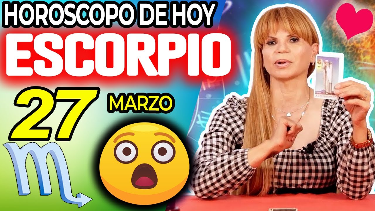 Horóscopo Escorpio Mañana
