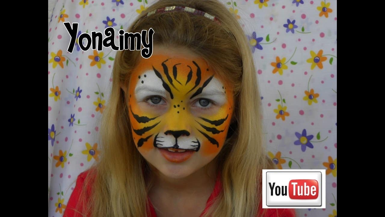 Pintura Cara Tigre