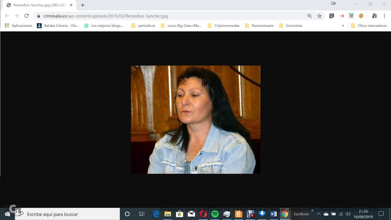 Remedios Sanchez Asesina