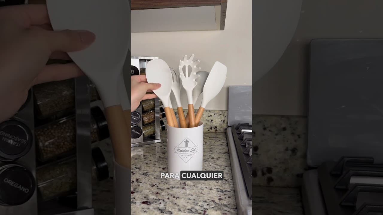 Cucharas De Silicona Para Cocinar