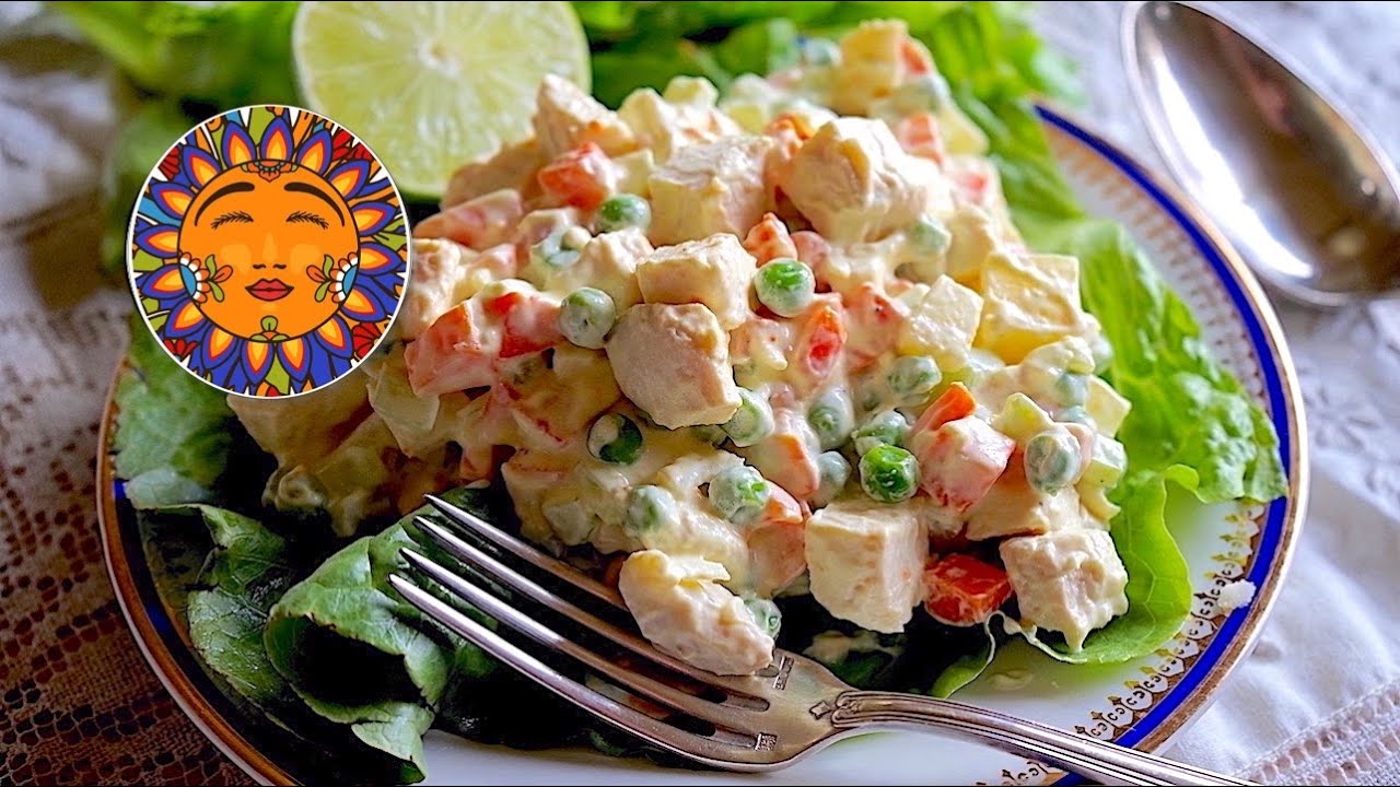 Ensalada De Pollo Receta