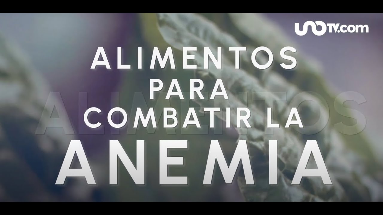 La Anemia Tiene Cura