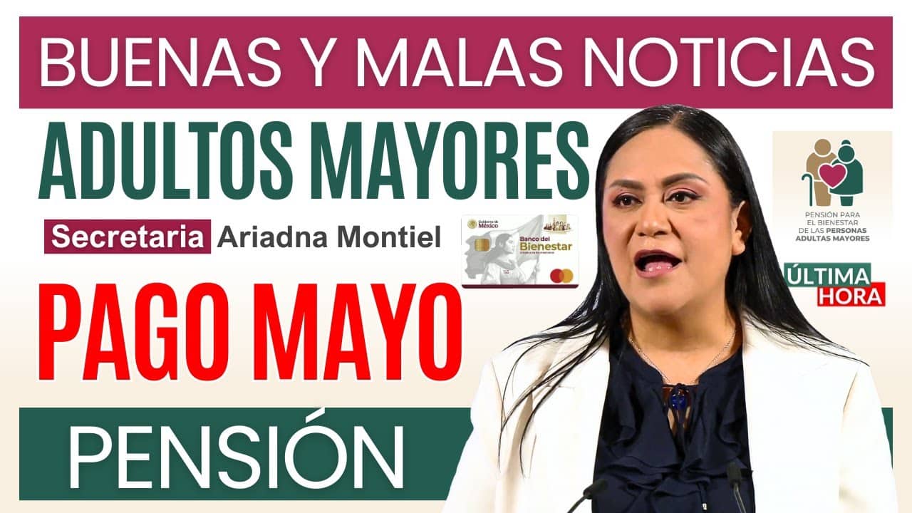 Pago Pensión Bienestar Adultos Mayores