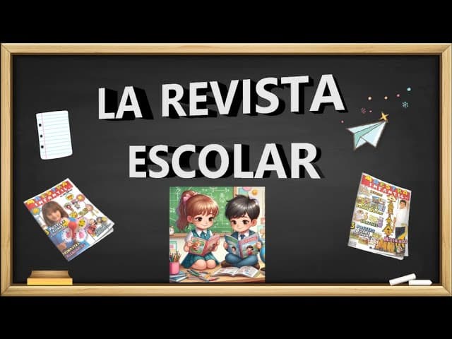 Revista Escolar Ejemplos