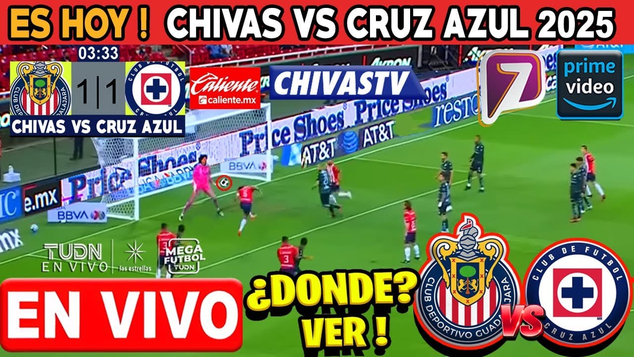 Transmisión Cruz Azul Vs Chivas