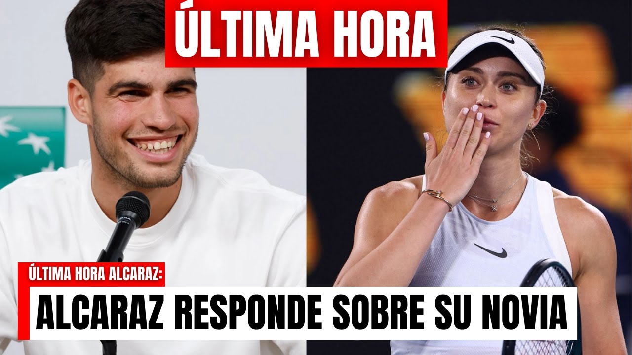 Carlos alcaraz novia de