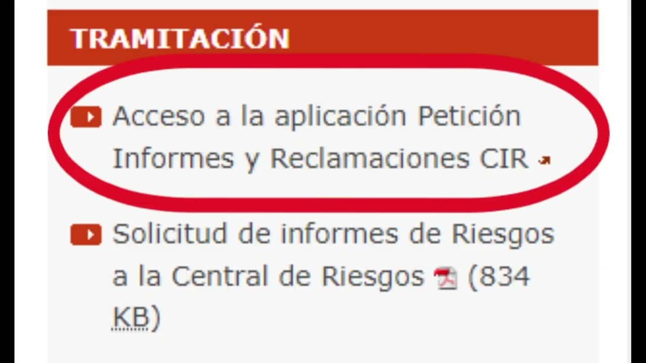 Cirbe banco de españa