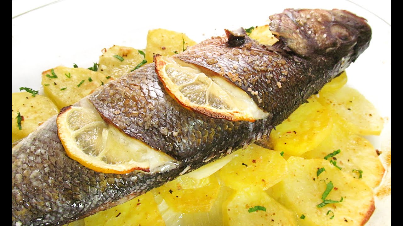 Cocinar lubina al horno