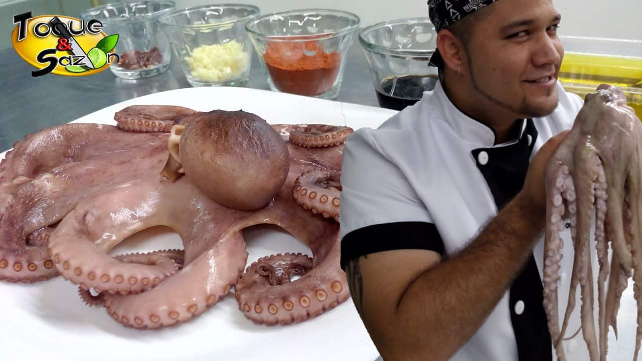 Como cocinar un pulpo