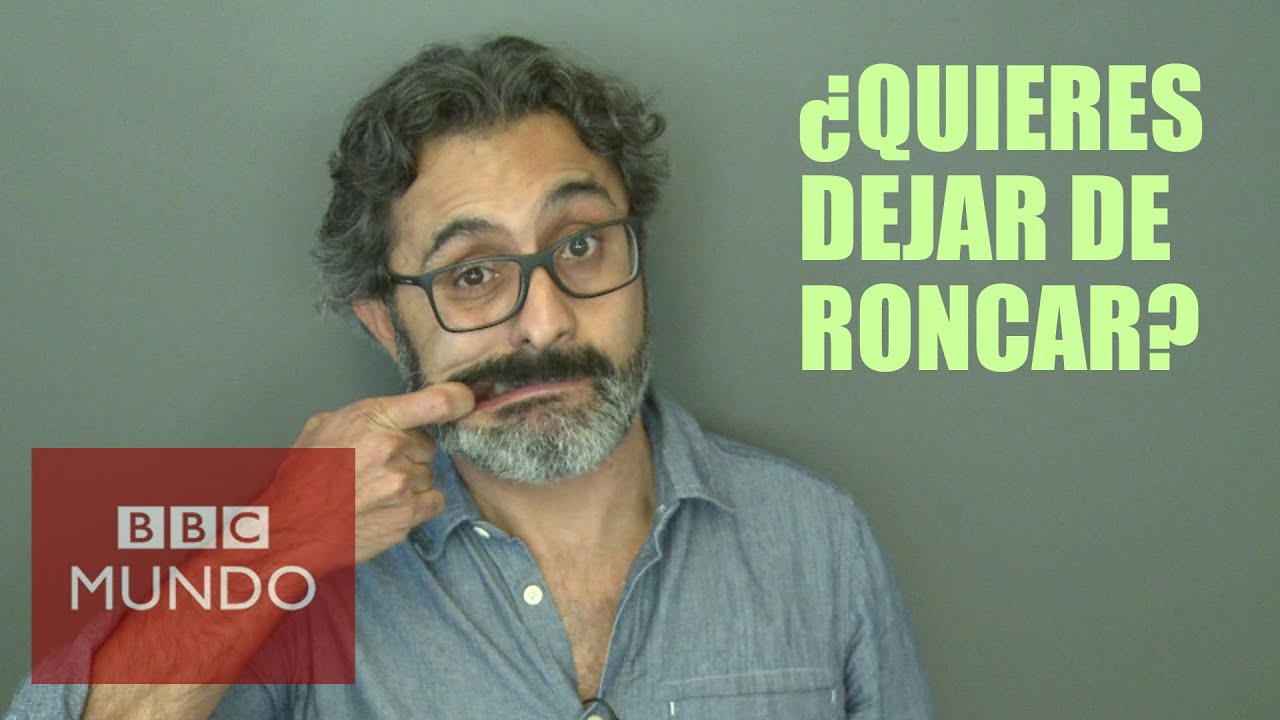 Cómo dejar de roncar