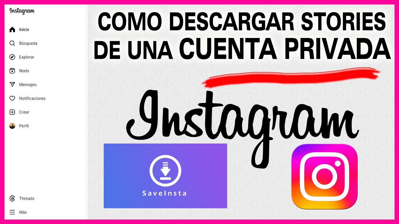 Descargar historia instagram privado
