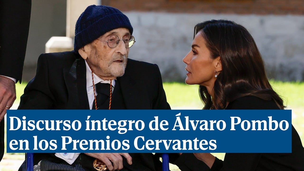 Discurso alvaro pombo premio cervantes