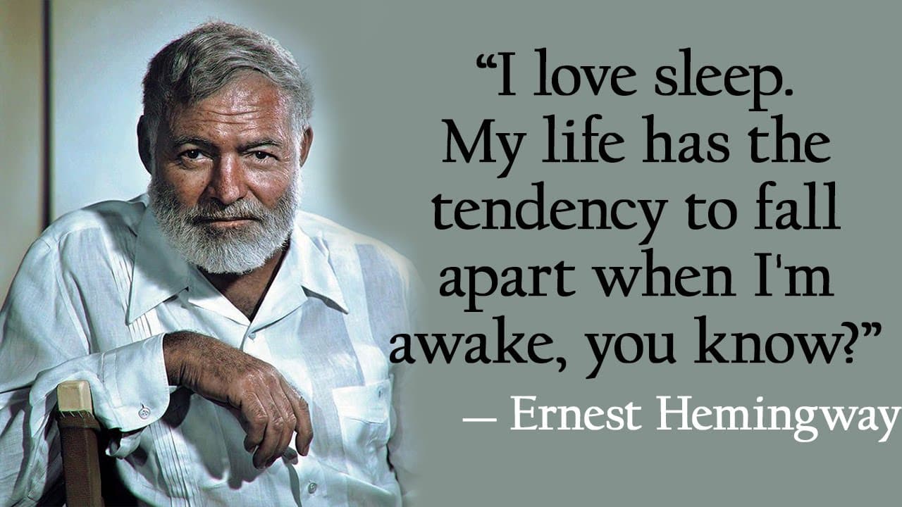 Ernest hemingway quotes