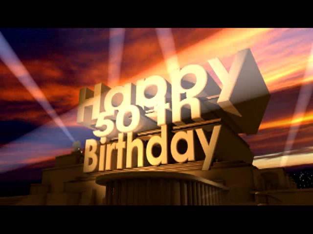 Feliz 50 cumpleaños gracioso