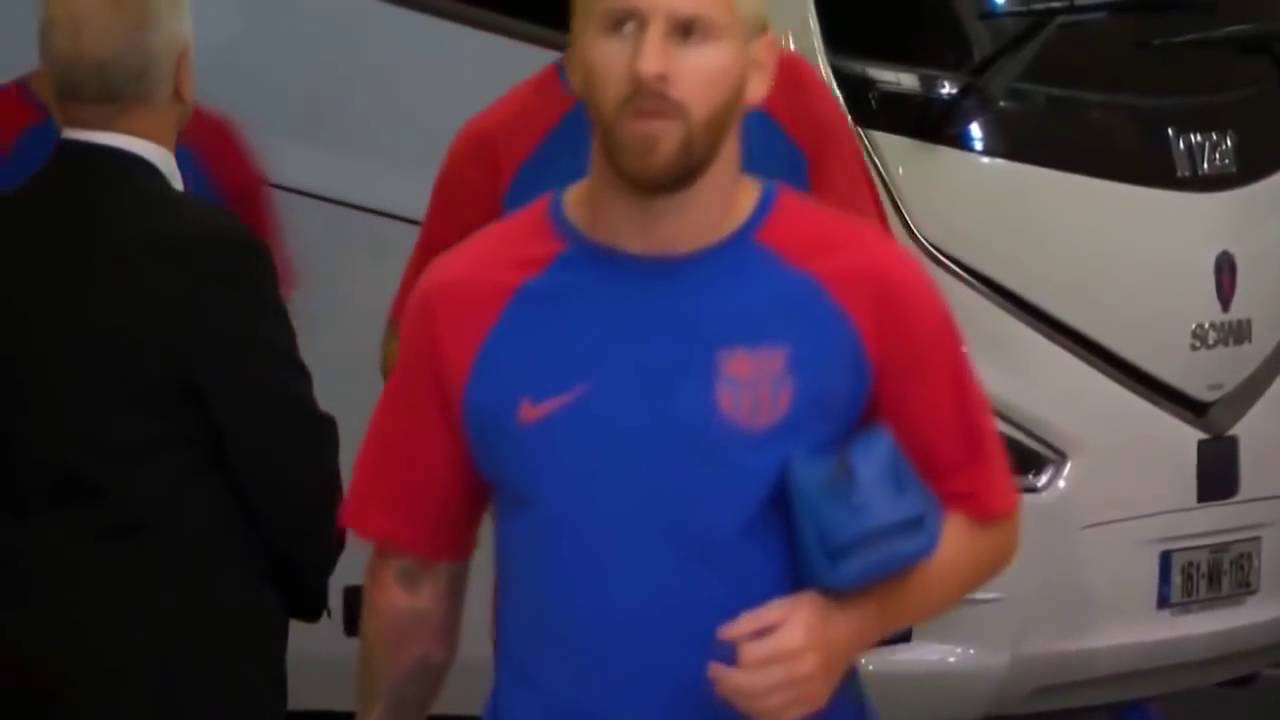 Messi pelo rubio