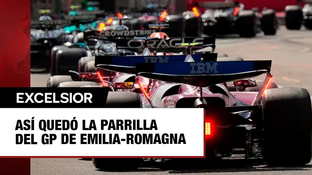 Parrilla de salida de fórmula 1