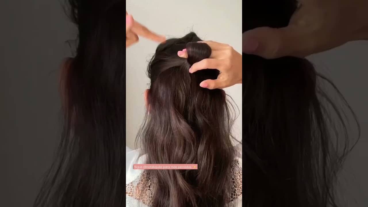 Peinados pelo suelto ondulado