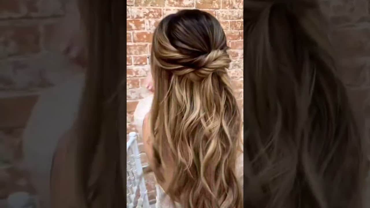 Peinados semirecogidos para boda