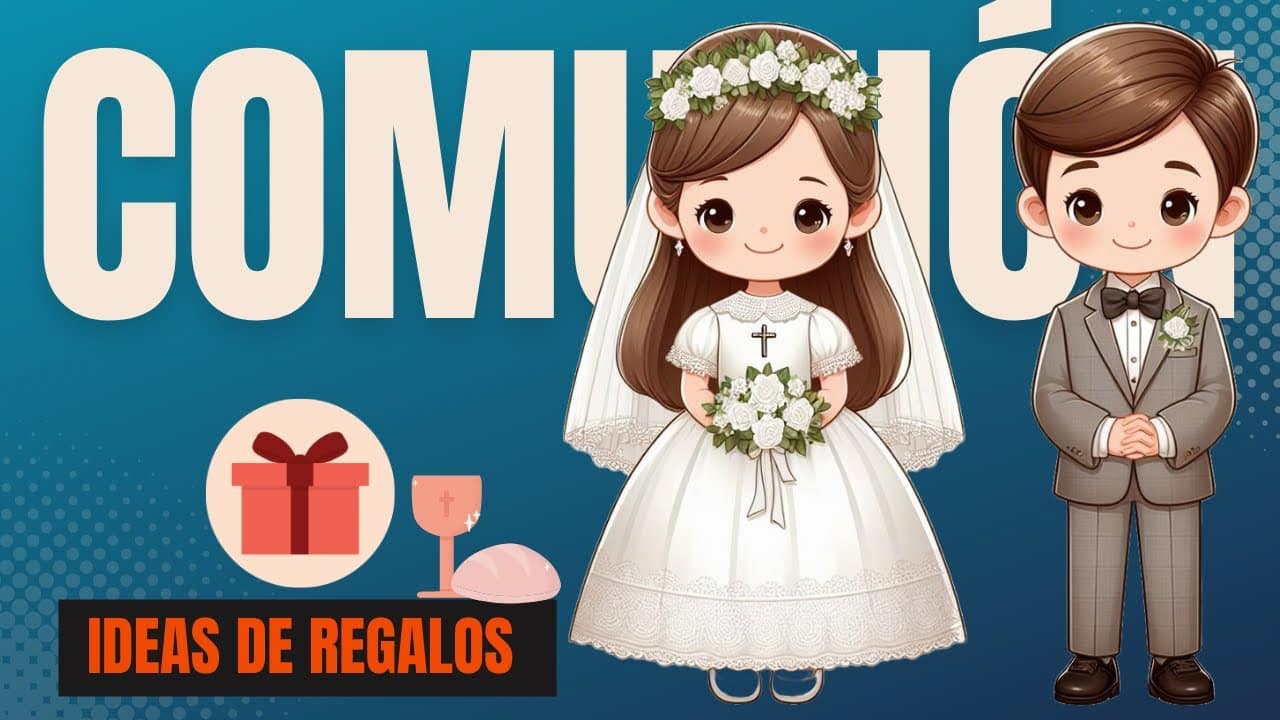 Regalos primera comunión para niño