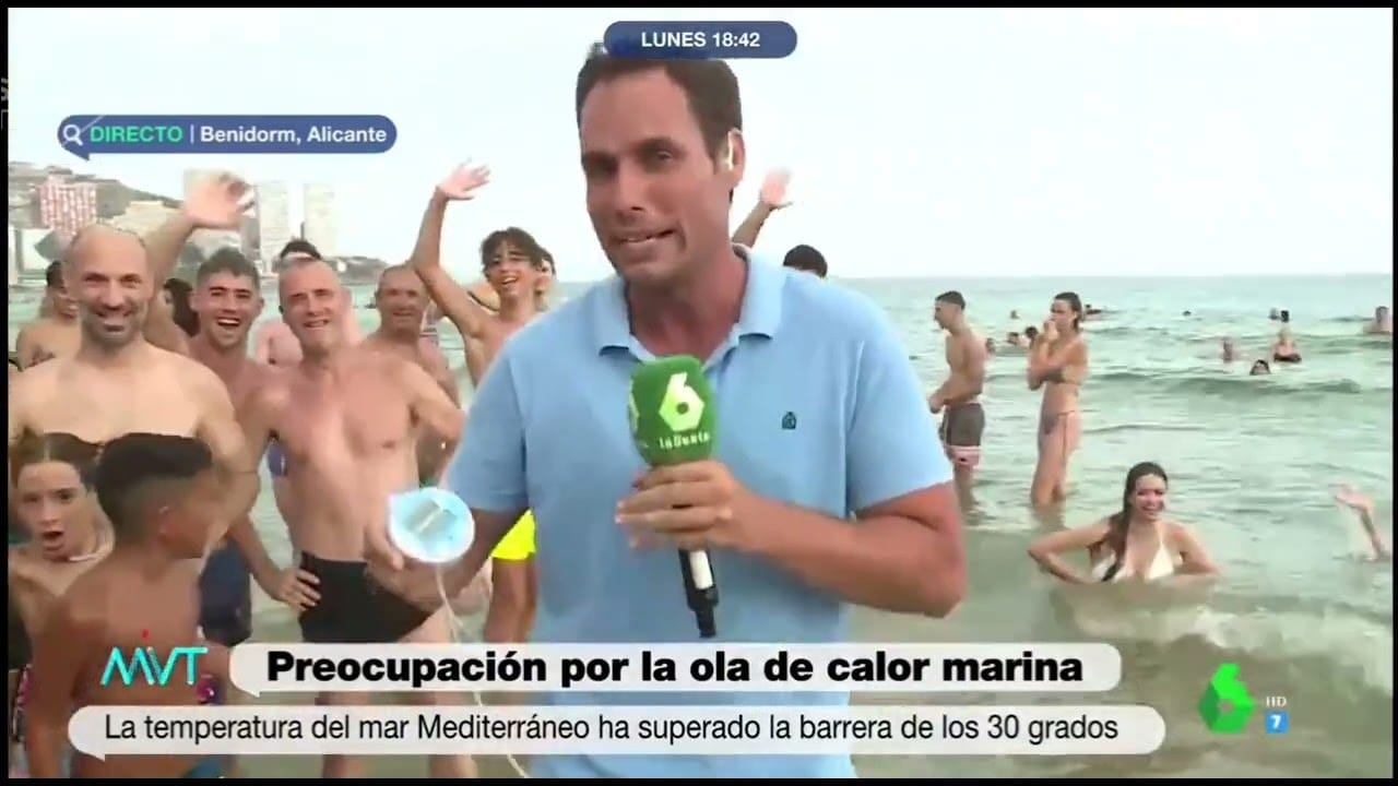 Temperatura en benidorm