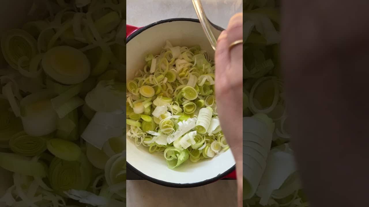 Vichyssoise receta sin nata