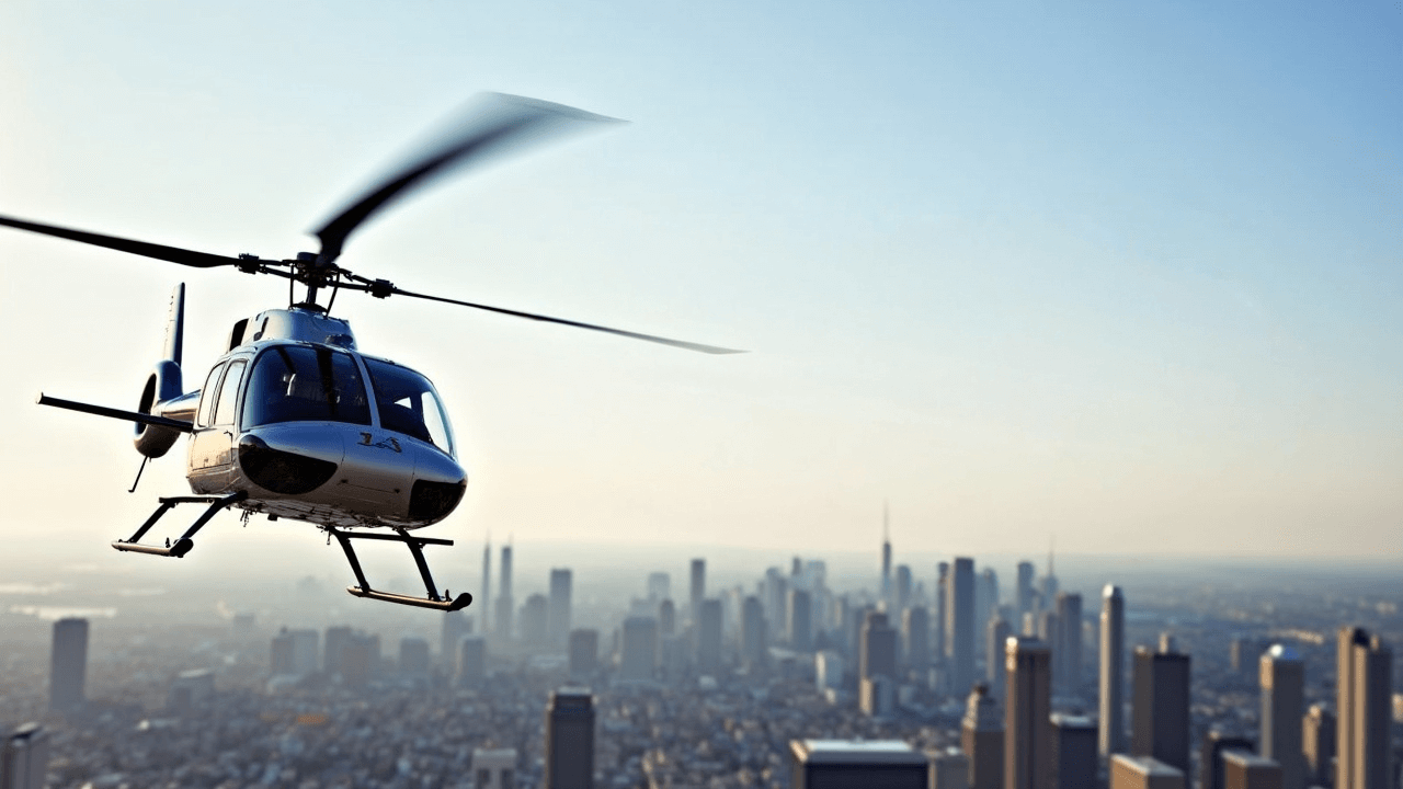 alquilar helicoptero