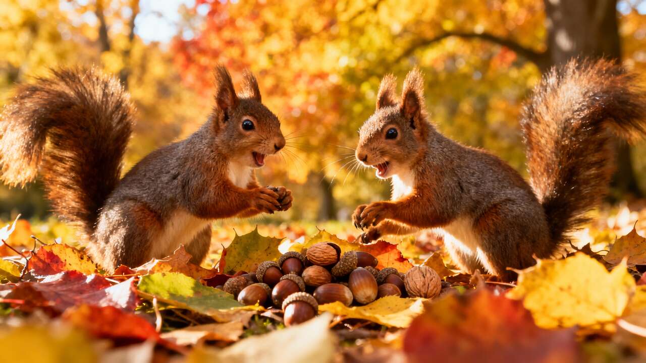 Ne les abandonnez pas : les écureuils de votre jardin attendent de vous ce geste en Automne !