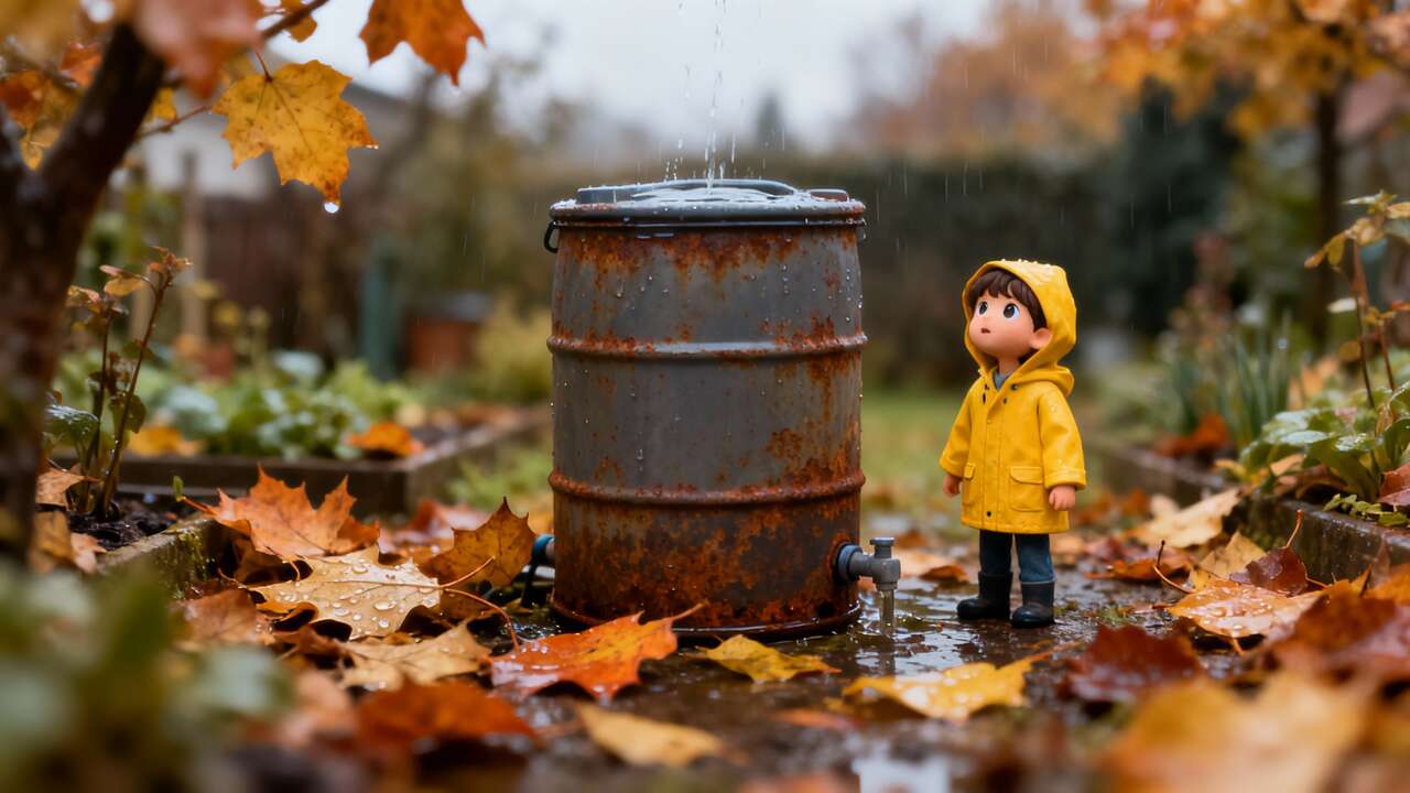 Voici ce que vous devez faire avec votre récupérateur d'eau de pluie avant qu'il ne gèle