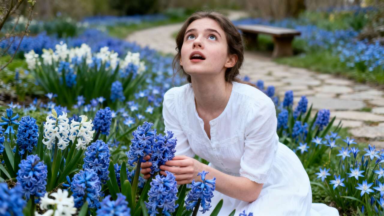 Plantez ces bulbes en automne : au printemps, votre jardin sera couvert de fleurs bleues