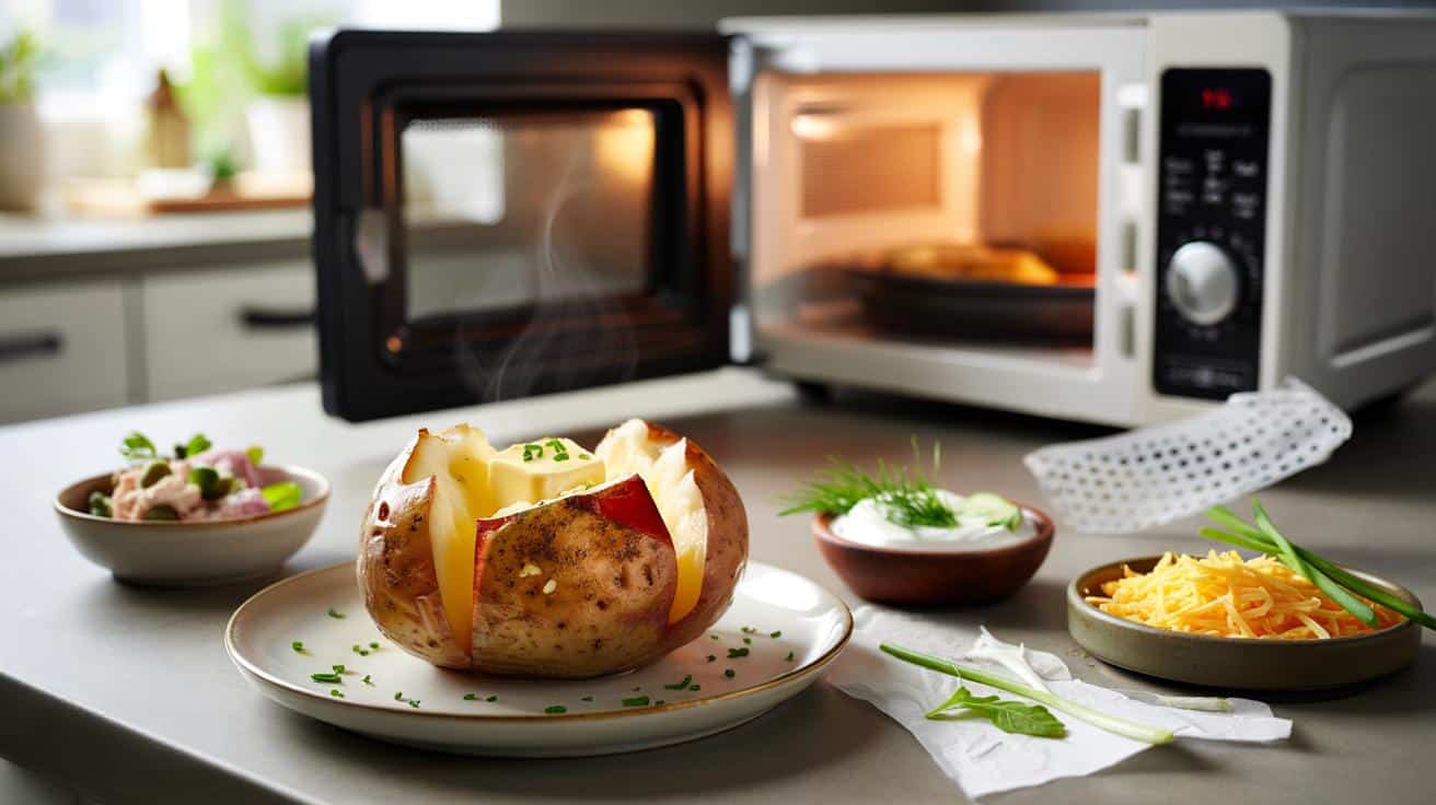 Sans four ni plaques: l’astuce de chefs pour une pomme de terre façon “baked” en moins de 10 minutes