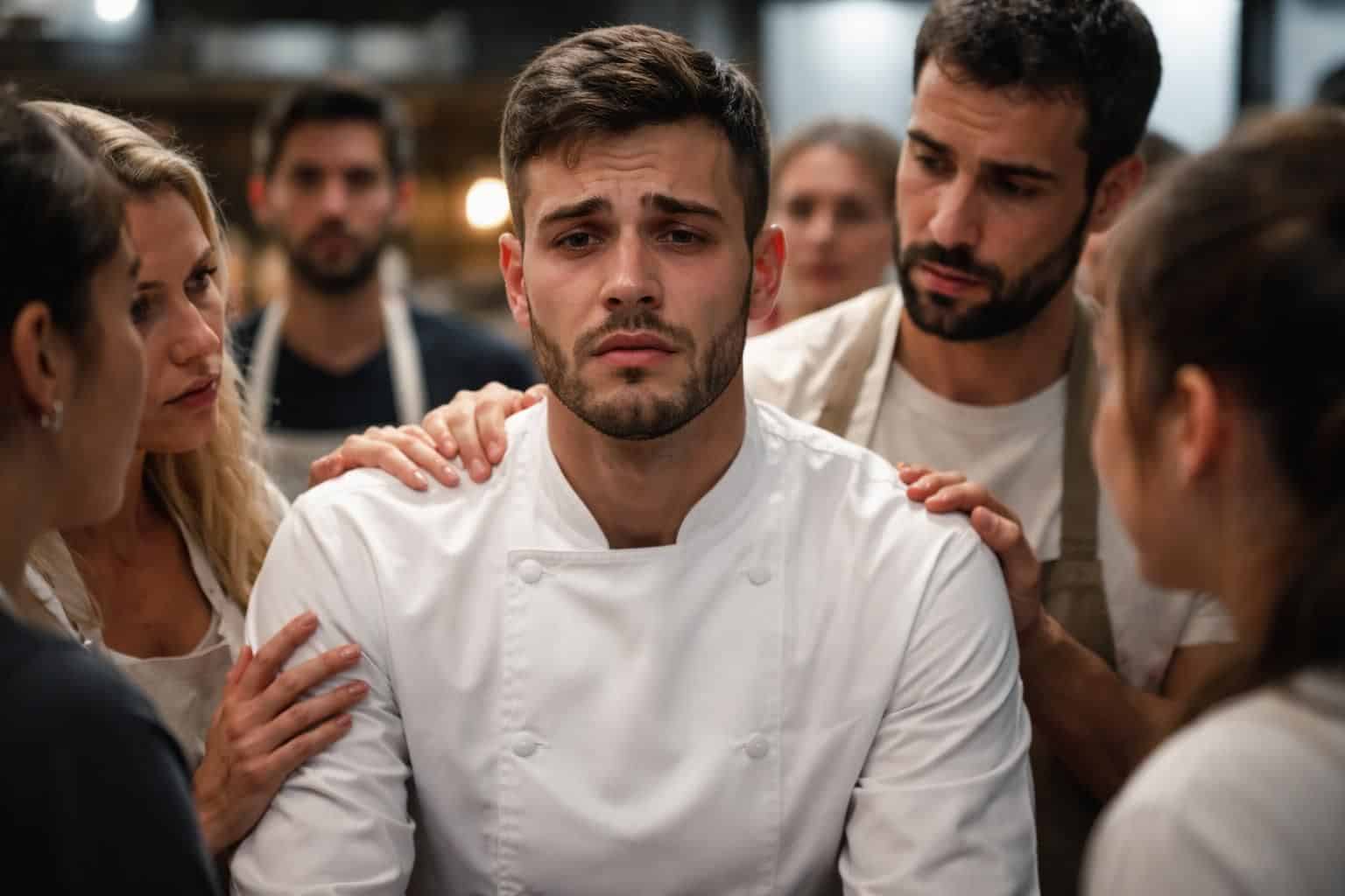 descubre los momentos inéditos detrás de cámaras de la expulsión en masterchef que ha generado polémica y dividido a los espectadores.